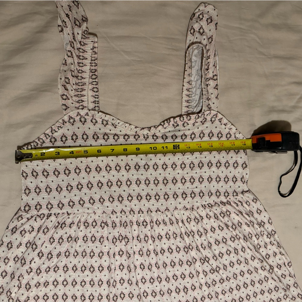 Babydoll Super Soft Slub Ruffle Shoulder Tank - Picture 6 of 7